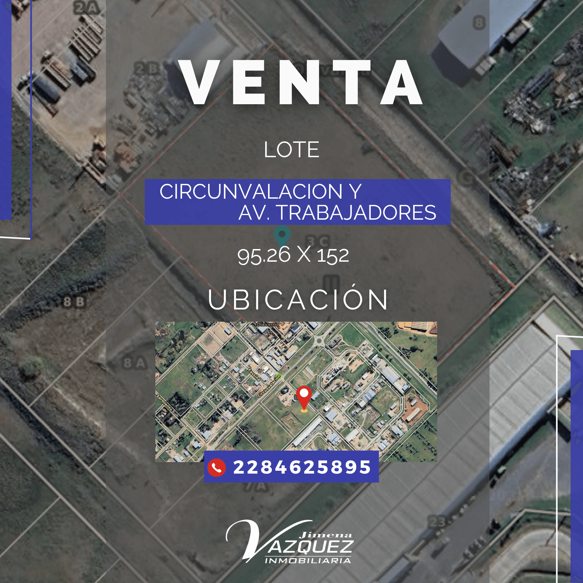🌳 VENTA | Lote ubicado en Circunvalación y Av. Trabajadores