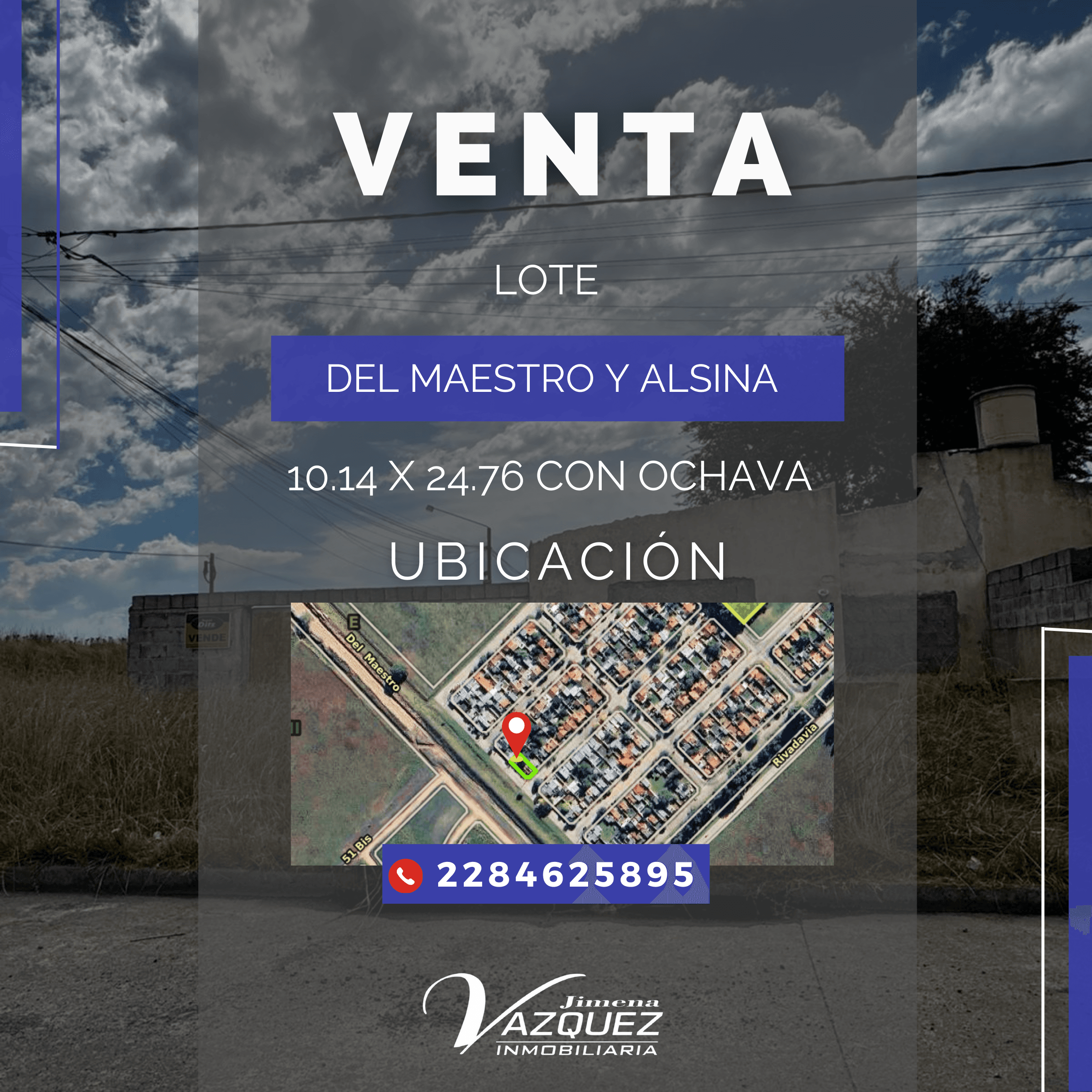 🌳 VENTA | Lote ubicado en Av. Del Maestro y Alsina