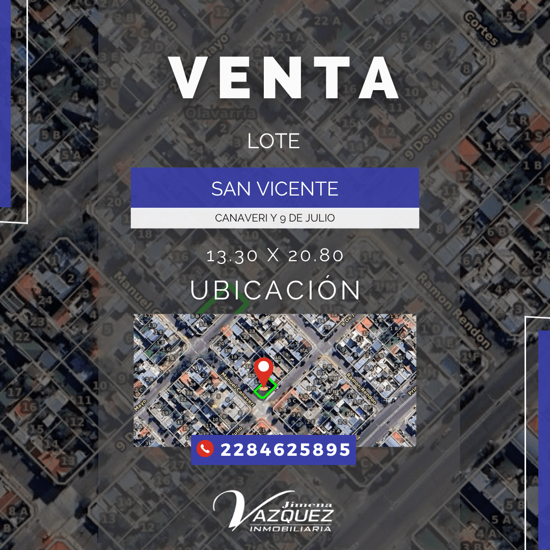 🌲✨ ¡OPORTUNIDAD DE INVERSIÓN! ✨🌲 📍 Lote en zona San Vicente