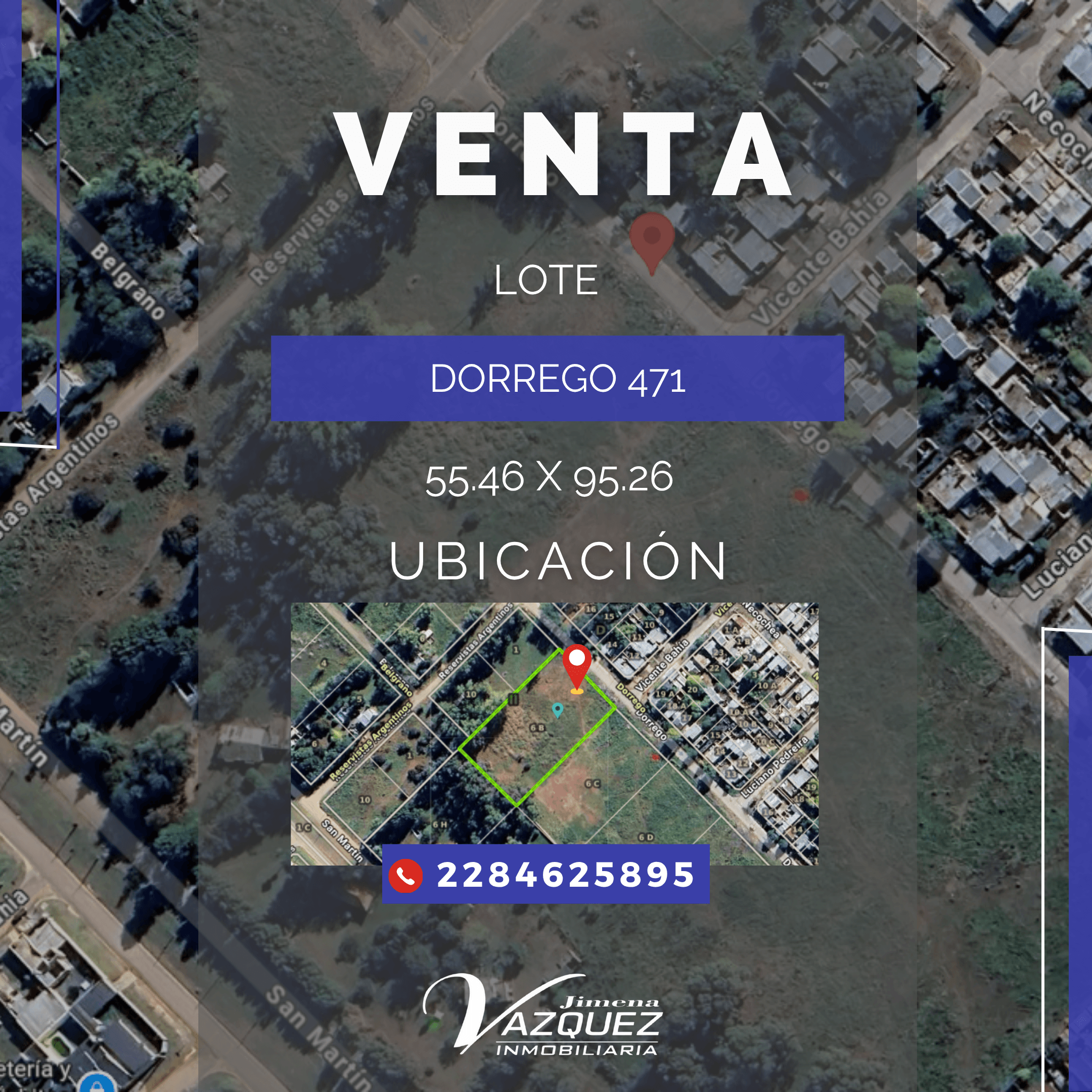 🌳 VENTA | Lote ubicado en Dorrego 471