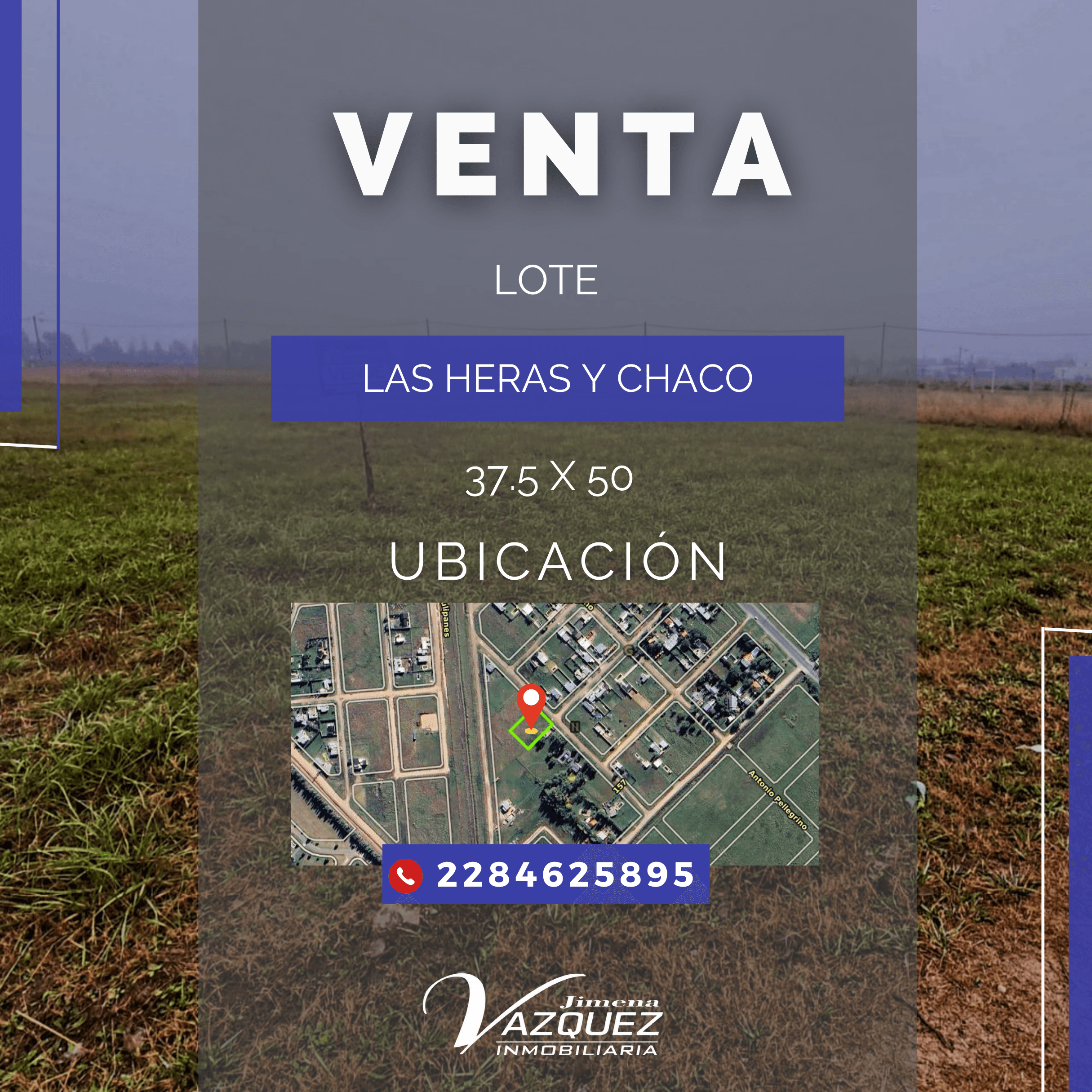🌳 VENTA | Lote ubicado en Las Heras y Chaco
