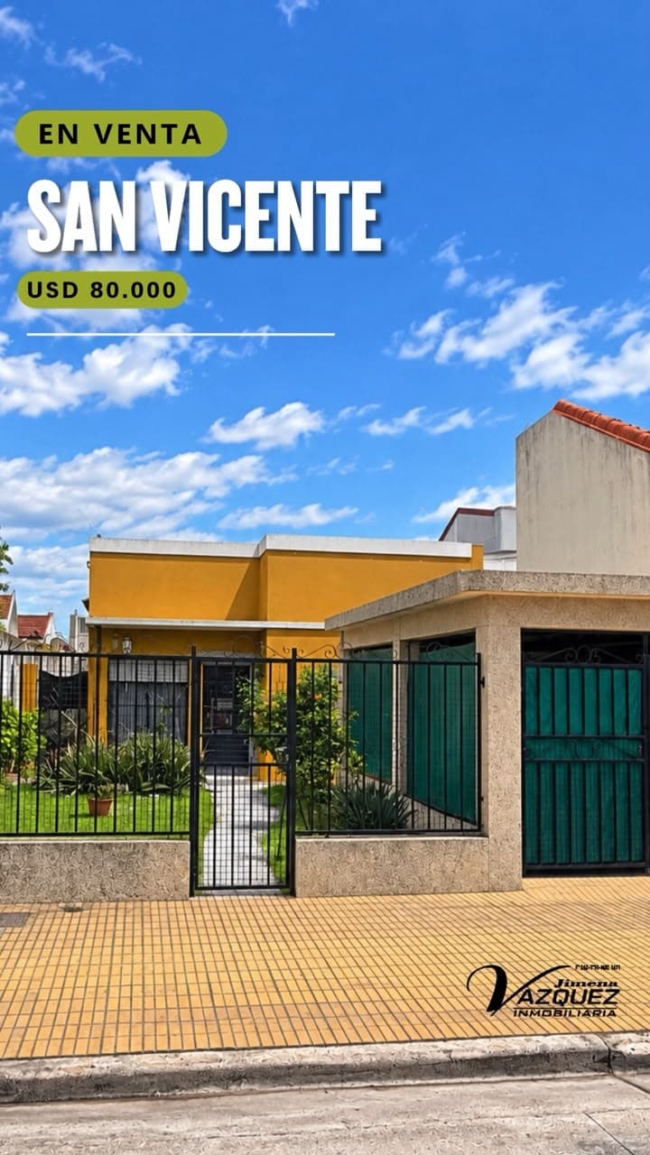 🏡 VENTA | Casa en San Vicente 📍 Cortés N° 3155 – San Vicente